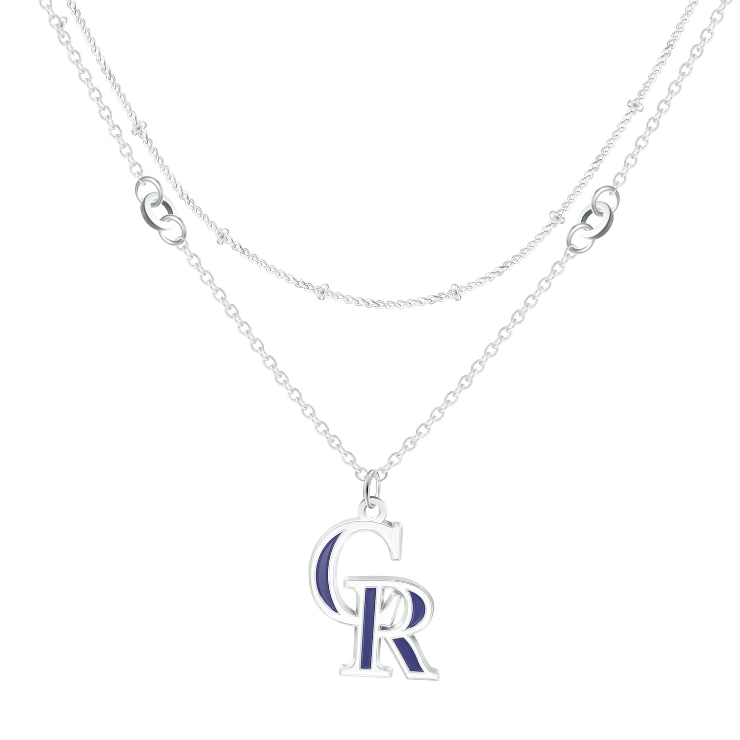 MLB Double Strand Necklace - Gamedays Gear - Colorado Rockies