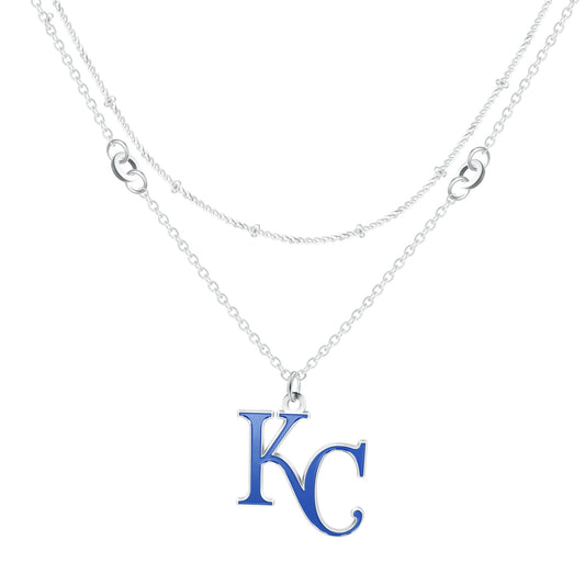 MLB Double Strand Necklace - Gamedays Gear - Los Angeles Dodgers