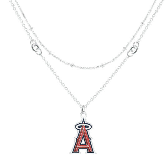 MLB Double Strand Necklace - Gamedays Gear - Los Angeles Dodgers