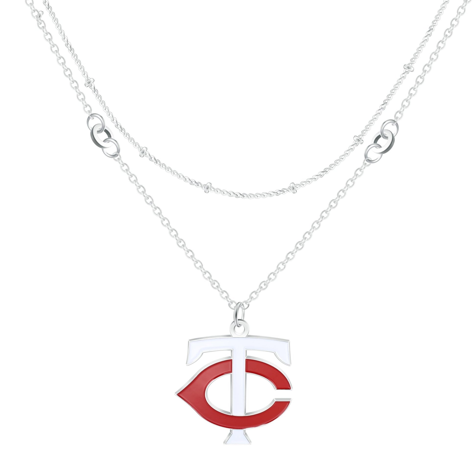 MLB Double Strand Necklace - Gamedays Gear - Minnesota Twins