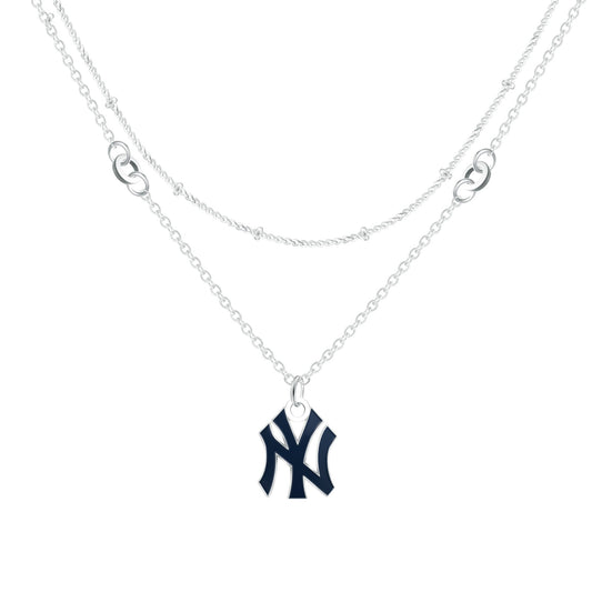 MLB Double Strand Necklace - Gamedays Gear - Los Angeles Dodgers