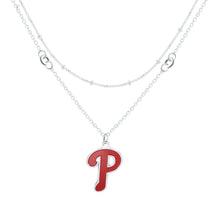 Philadelphia Phillies Double Strand Necklace