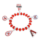 Gamedays Gear MLB Five Charm Logo Beaded Bracelet B022 - 2001