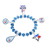 Gamedays Gear MLB Five Charm Logo Beaded Bracelet B022 - 2029