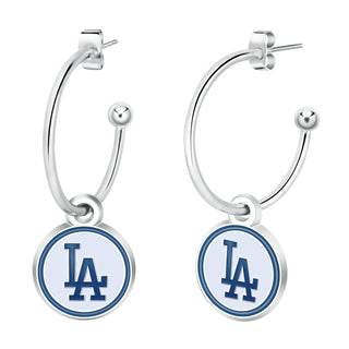 MLB Half Hoop Earrings