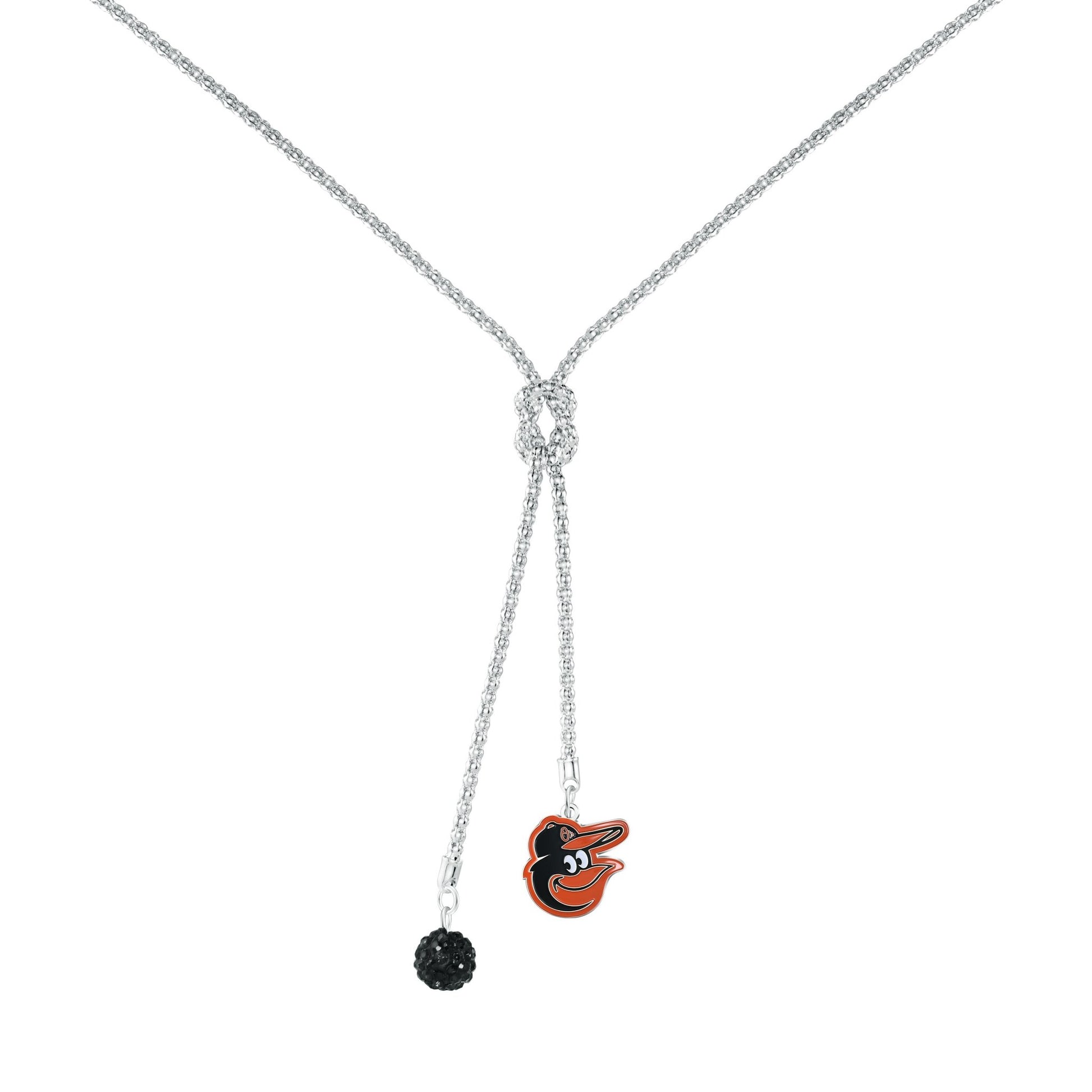 MLB Infinity Knot Pendant Necklace - Gamedays Gear - Baltimore Orioles