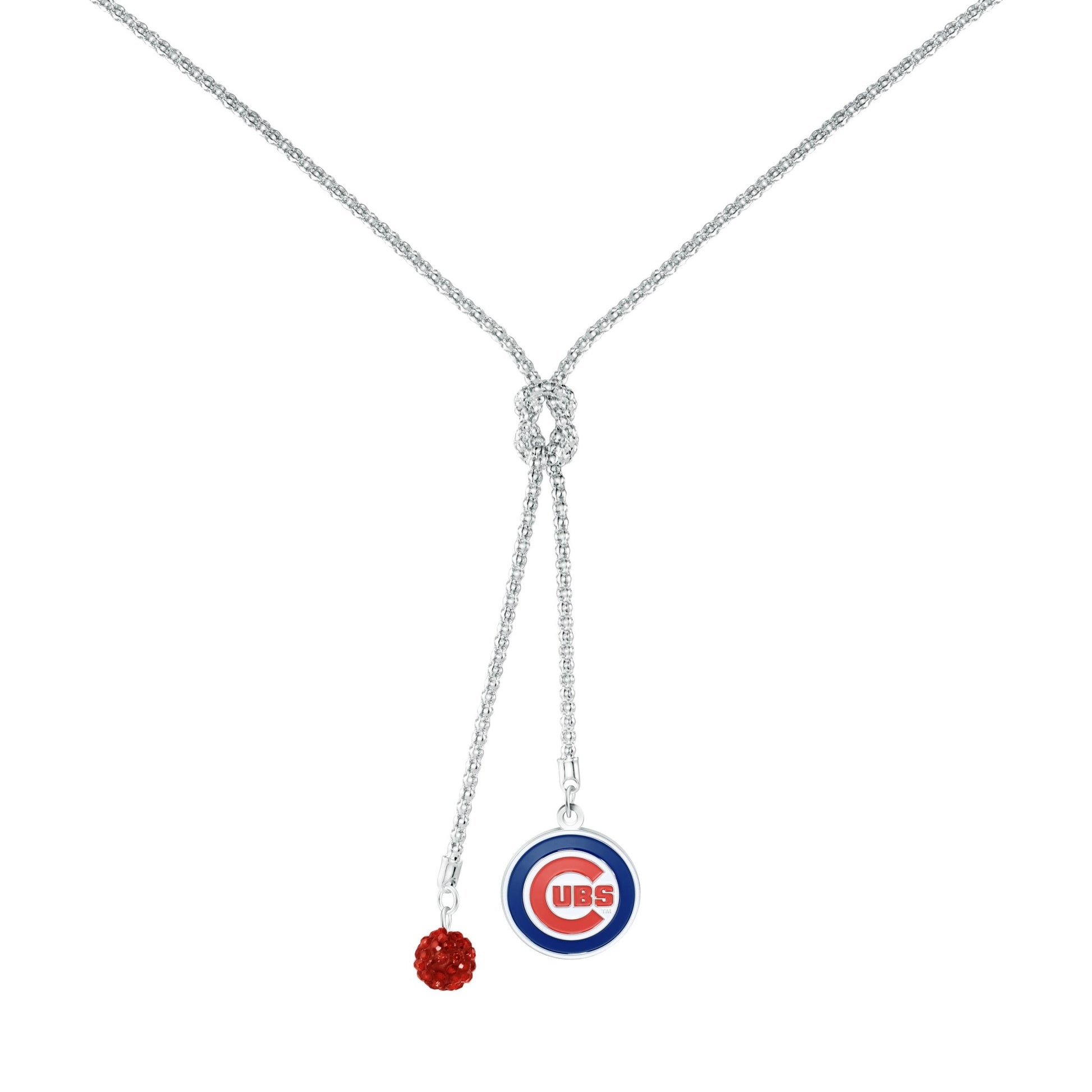 MLB Infinity Knot Pendant Necklace - Gamedays Gear - Chicago Cubs