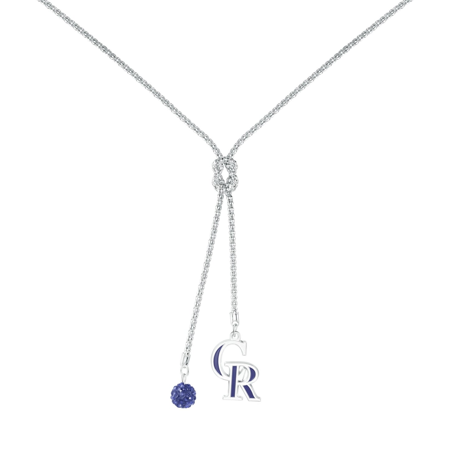 MLB Infinity Knot Pendant Necklace - Gamedays Gear - Colorado Rockies