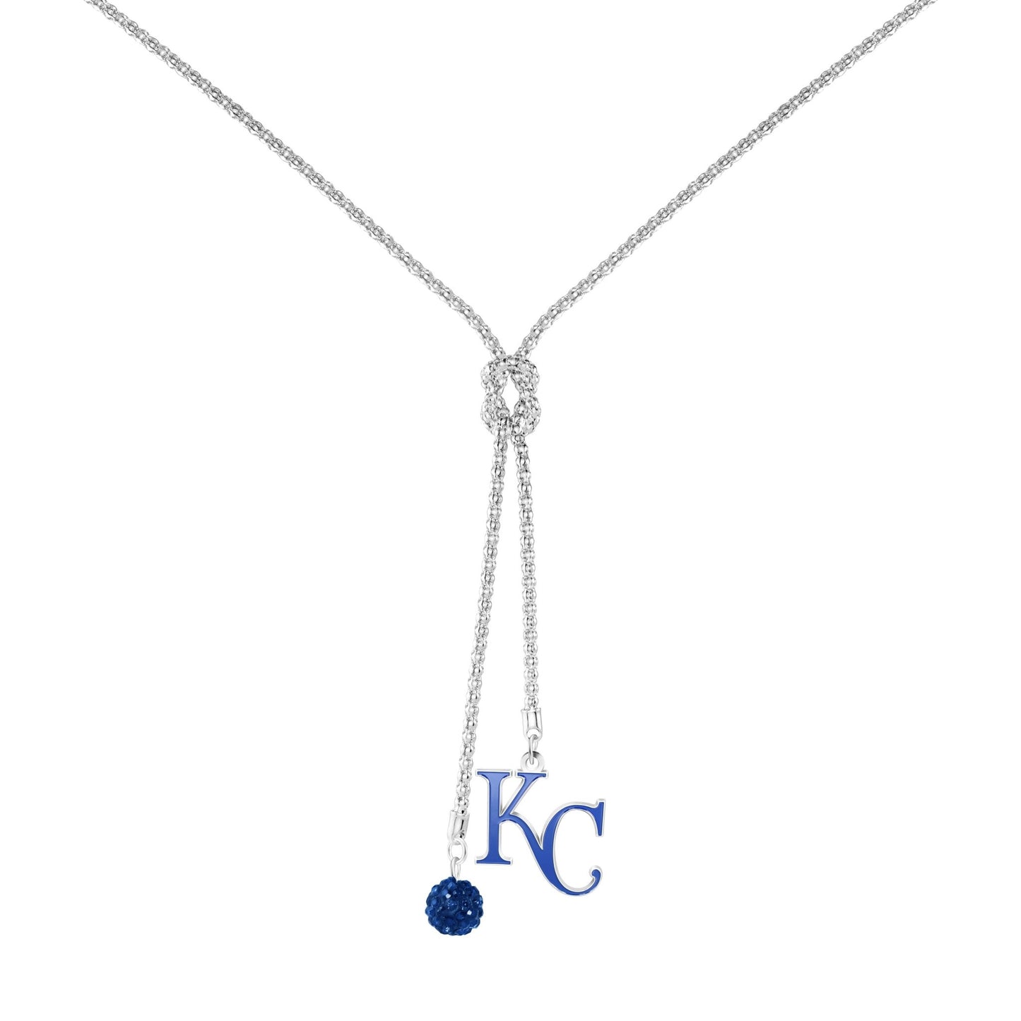 MLB Infinity Knot Pendant Necklace - Gamedays Gear - Kansas City Royals