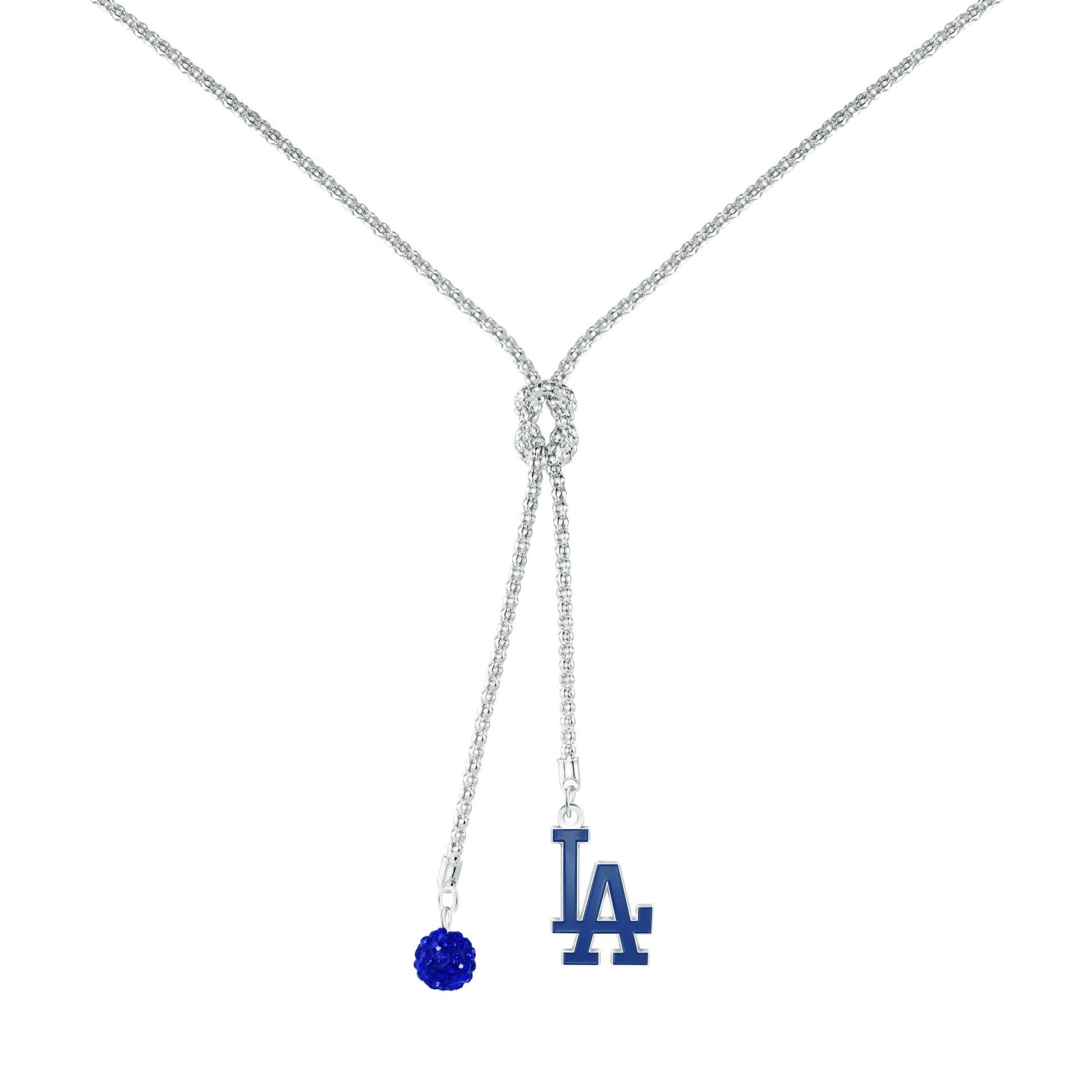 MLB Infinity Knot Pendant Necklace - Gamedays Gear - Los Angeles Dodgers