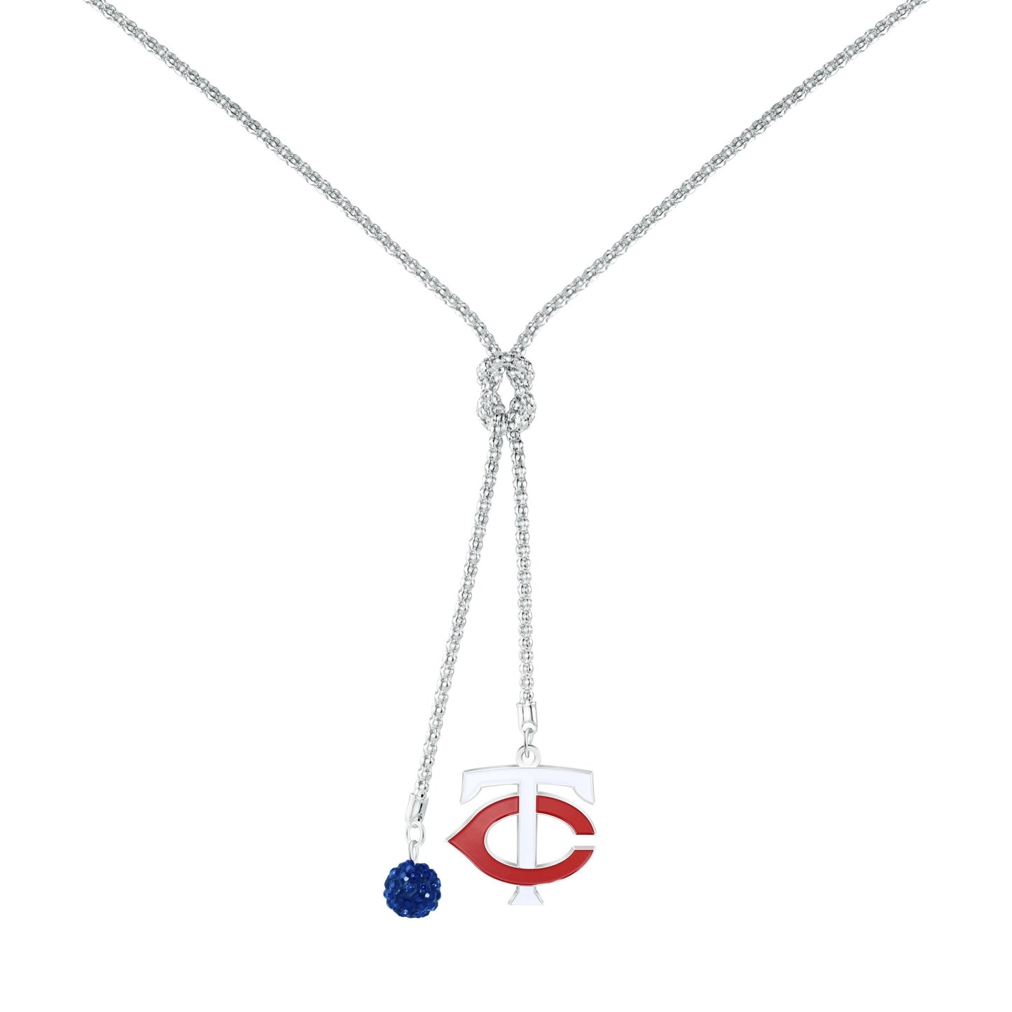 MLB Infinity Knot Pendant Necklace - Gamedays Gear - Minnesota Twins