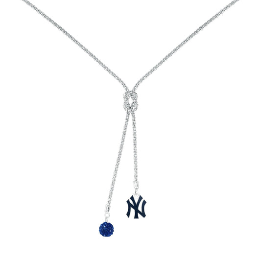 MLB Infinity Knot Pendant Necklace - Gamedays Gear - New York Yankees