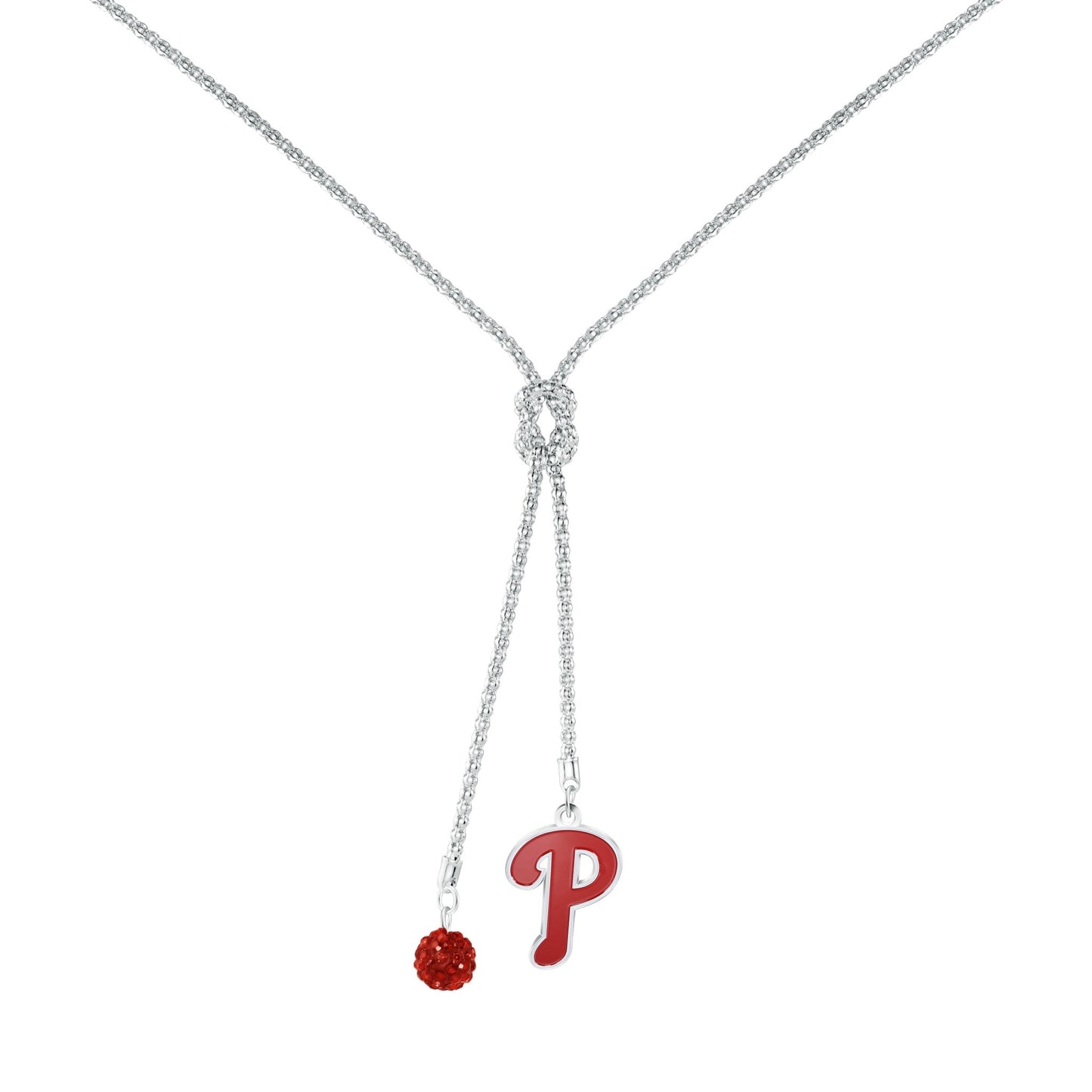 MLB Infinity Knot Pendant Necklace - Gamedays Gear - Philadelphia Phillies