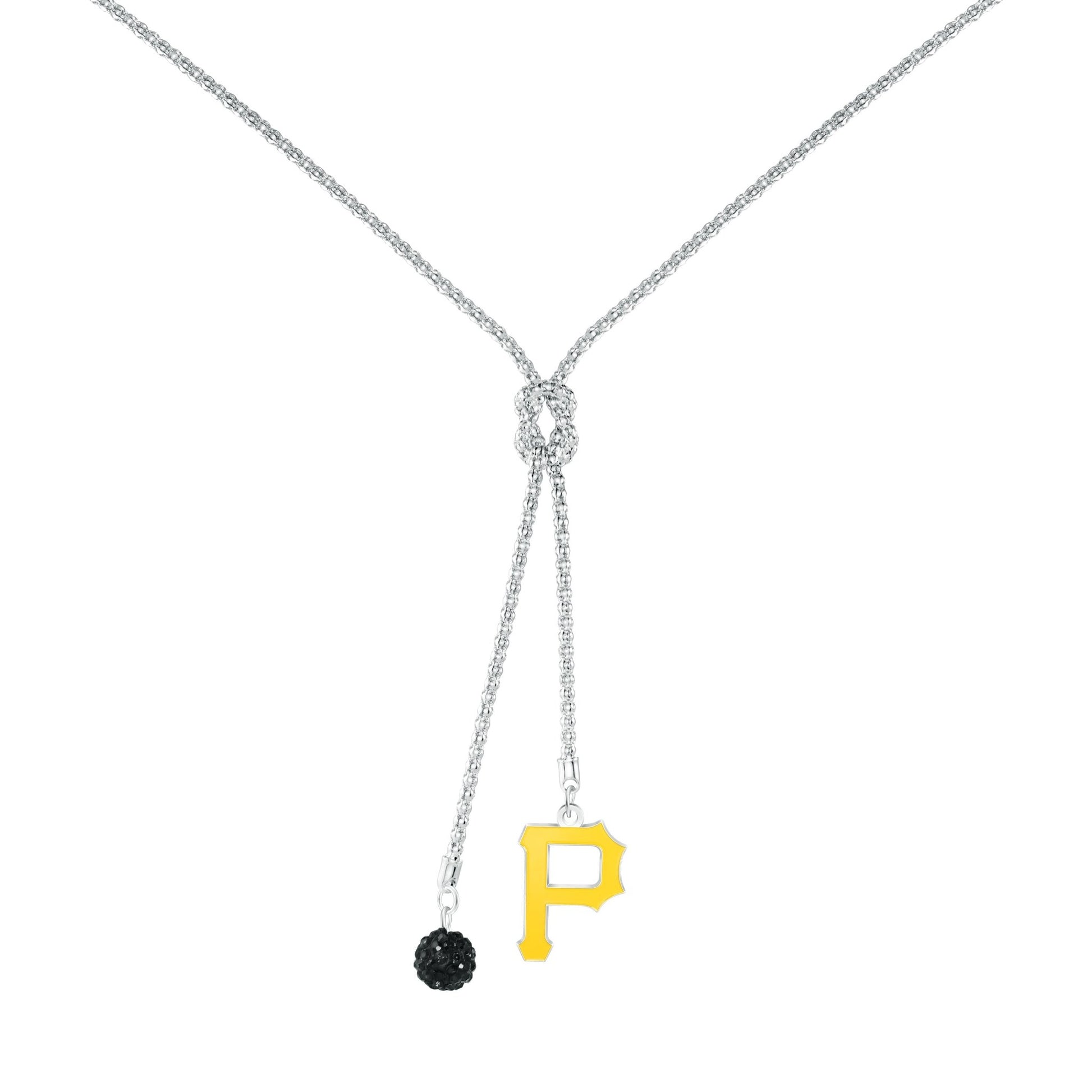 MLB Infinity Knot Pendant Necklace - Gamedays Gear - Pittsburgh Pirates