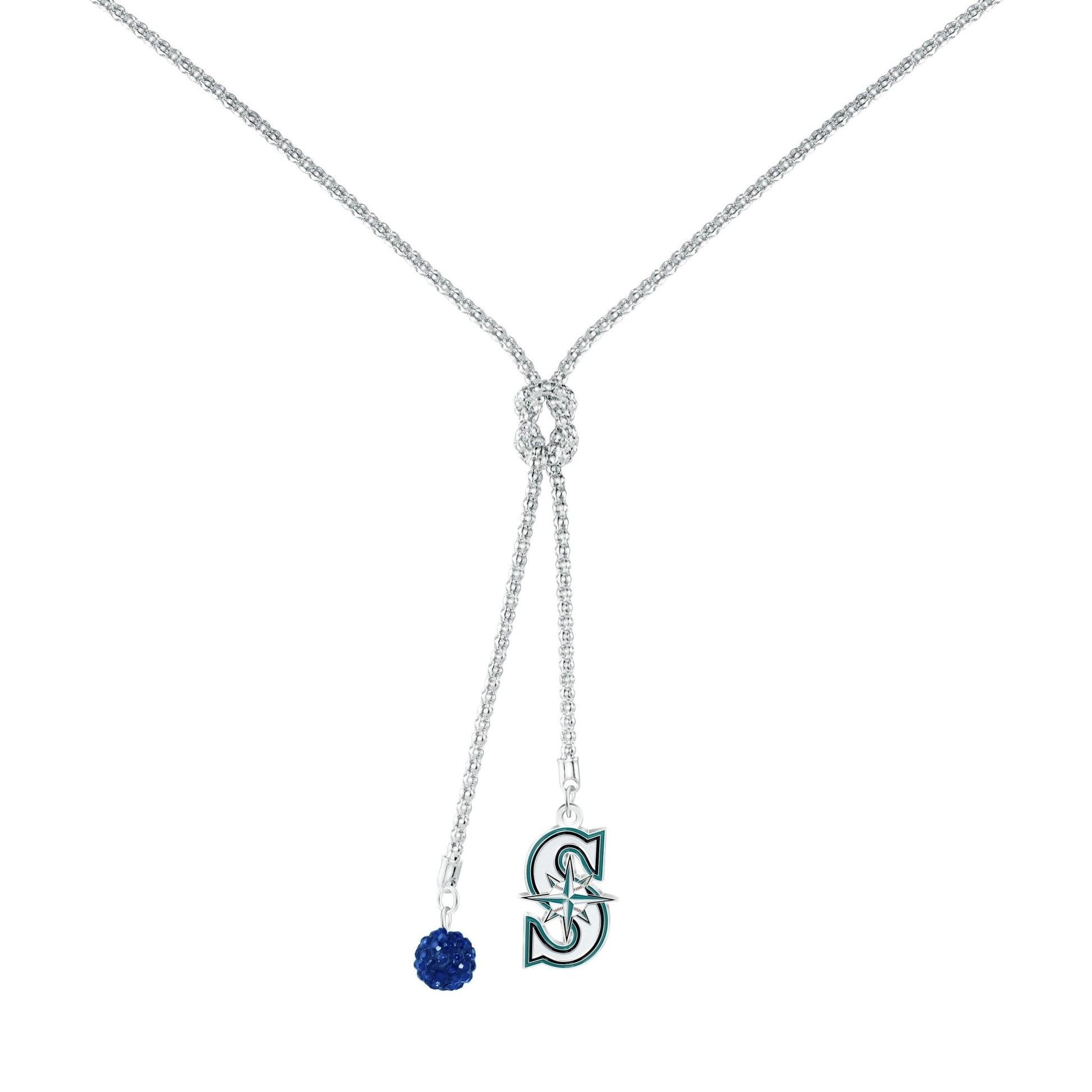 MLB Infinity Knot Pendant Necklace - Gamedays Gear - Seattle Mariners