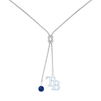 Tampa Bay Rays Infinity Knot Pendant Necklace