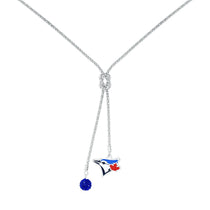Toronto Blue Jays Infinity Knot Pendant Necklace