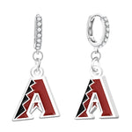 Gamedays Gear MLB Rhinestone Circle Earrings E034 - 2001