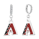 Gamedays Gear MLB Rhinestone Circle Earrings E034 - 2001