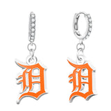 Gamedays Gear MLB Rhinestone Circle Earrings E034 - 2010