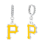 Gamedays Gear MLB Rhinestone Circle Earrings E034 - 2022