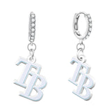 Gamedays Gear MLB Rhinestone Circle Earrings E034 - 2027