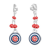 Gamedays Gear MLB Rhinestone Dangle Earrings E022 - 2005