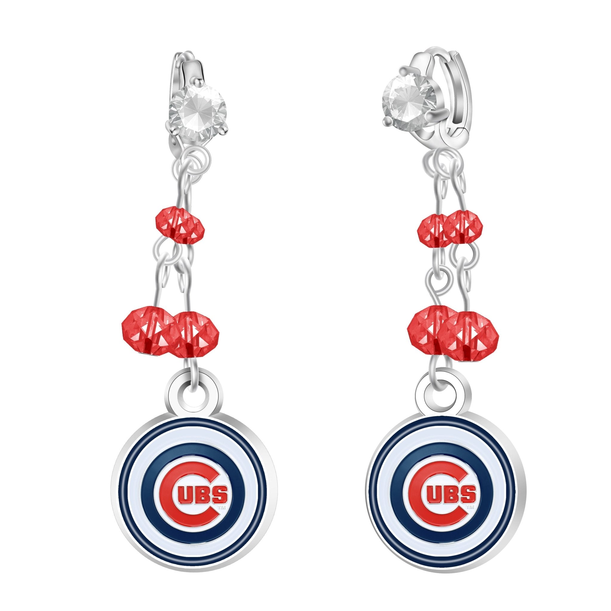 Gamedays Gear MLB Rhinestone Dangle Earrings E022 - 2005