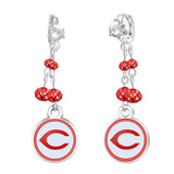 Gamedays Gear MLB Rhinestone Dangle Earrings E022 - 2007