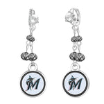 Gamedays Gear MLB Rhinestone Dangle Earrings E022 - 2011