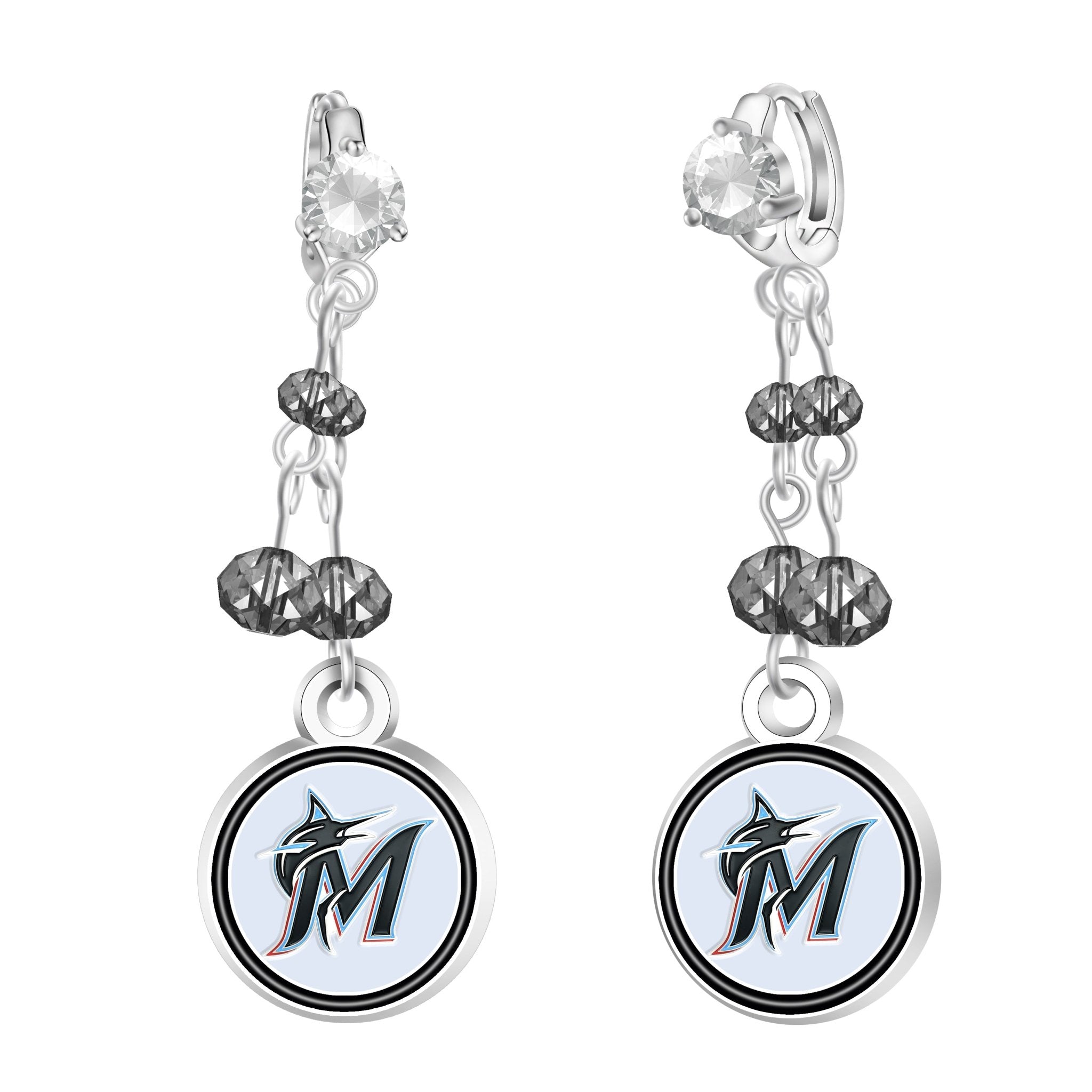 Gamedays Gear MLB Rhinestone Dangle Earrings E022 - 2011