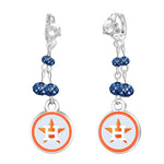 Gamedays Gear MLB Rhinestone Dangle Earrings E022 - 2012