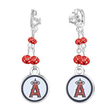 Gamedays Gear MLB Rhinestone Dangle Earrings E022 - 2014