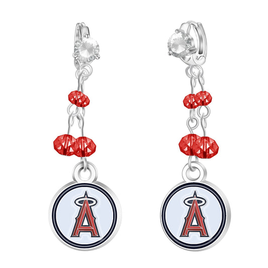 MLB Rhinestone Dangle Earrings - Gamedays Gear - New York Yankees