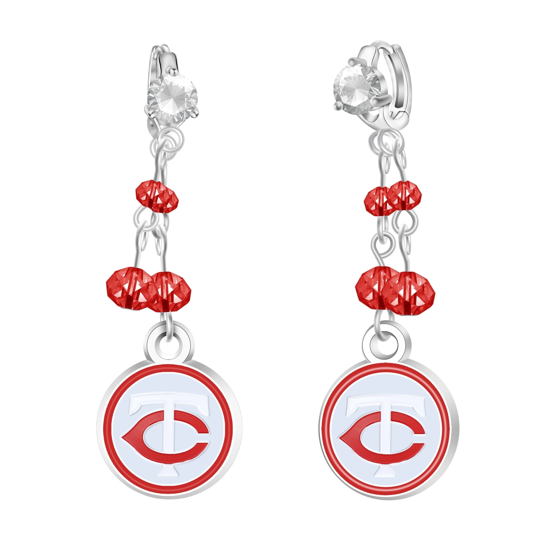 Gamedays Gear MLB Rhinestone Dangle Earrings E022 - 2017