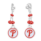 Gamedays Gear MLB Rhinestone Dangle Earrings E022 - 2021