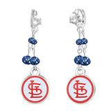 Gamedays Gear MLB Rhinestone Dangle Earrings E022 - 2026