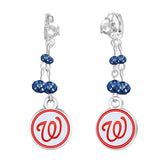 Gamedays Gear MLB Rhinestone Dangle Earrings E022 - 2030