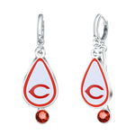 Gamedays Gear MLB Rhinestone Teardrop Earrings E033 - 2007