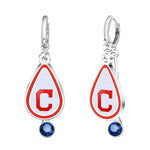 Gamedays Gear MLB Rhinestone Teardrop Earrings E033 - 2008