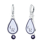 Gamedays Gear MLB Rhinestone Teardrop Earrings E033 - 2009