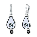 Gamedays Gear MLB Rhinestone Teardrop Earrings E033 - 2011