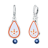 Gamedays Gear MLB Rhinestone Teardrop Earrings E033 - 2012