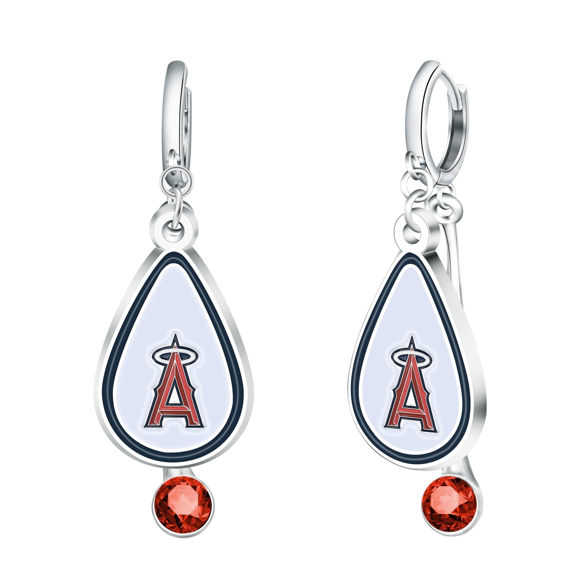 Gamedays Gear MLB Rhinestone Teardrop Earrings E033 - 2014