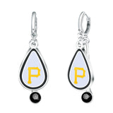 Gamedays Gear MLB Rhinestone Teardrop Earrings E033 - 2022