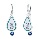 Gamedays Gear MLB Rhinestone Teardrop Earrings E033 - 2025