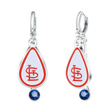 Gamedays Gear MLB Rhinestone Teardrop Earrings E033 - 2026