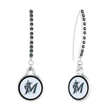 Gamedays Gear MLB Rhinestone Vertical Earrings E024 - 2011