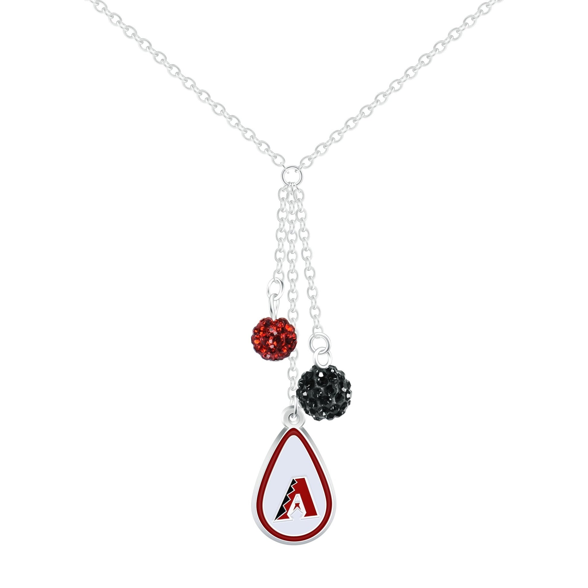 MLB Teardrop Dangle Necklace - Gamedays Gear - Arizona Diamondbacks