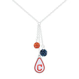 Gamedays Gear MLB Teardrop Dangle Necklace N025 - 2008